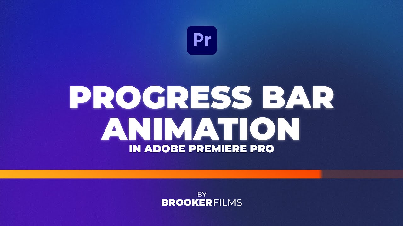 Анимация индикатора выполнения в Adobe Premiere Pro
