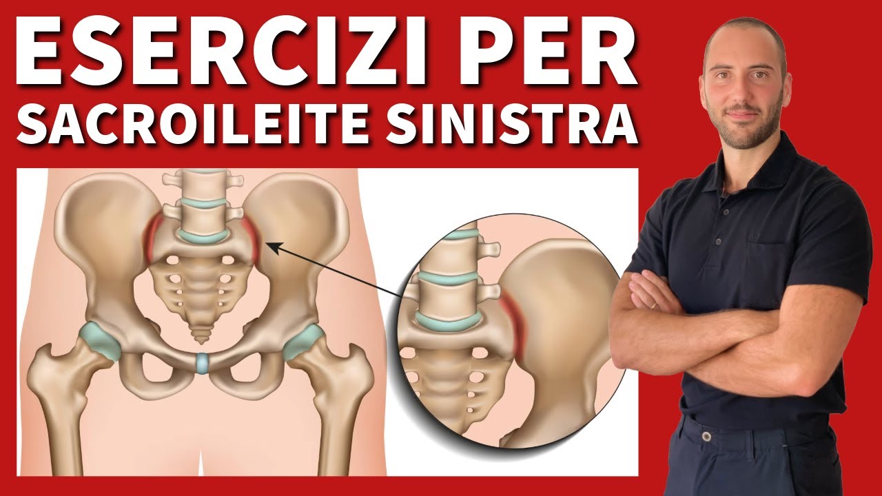 5 Esercizi Per Il Dolore Alla Bassa Schiena SINISTRA (sacroileite)