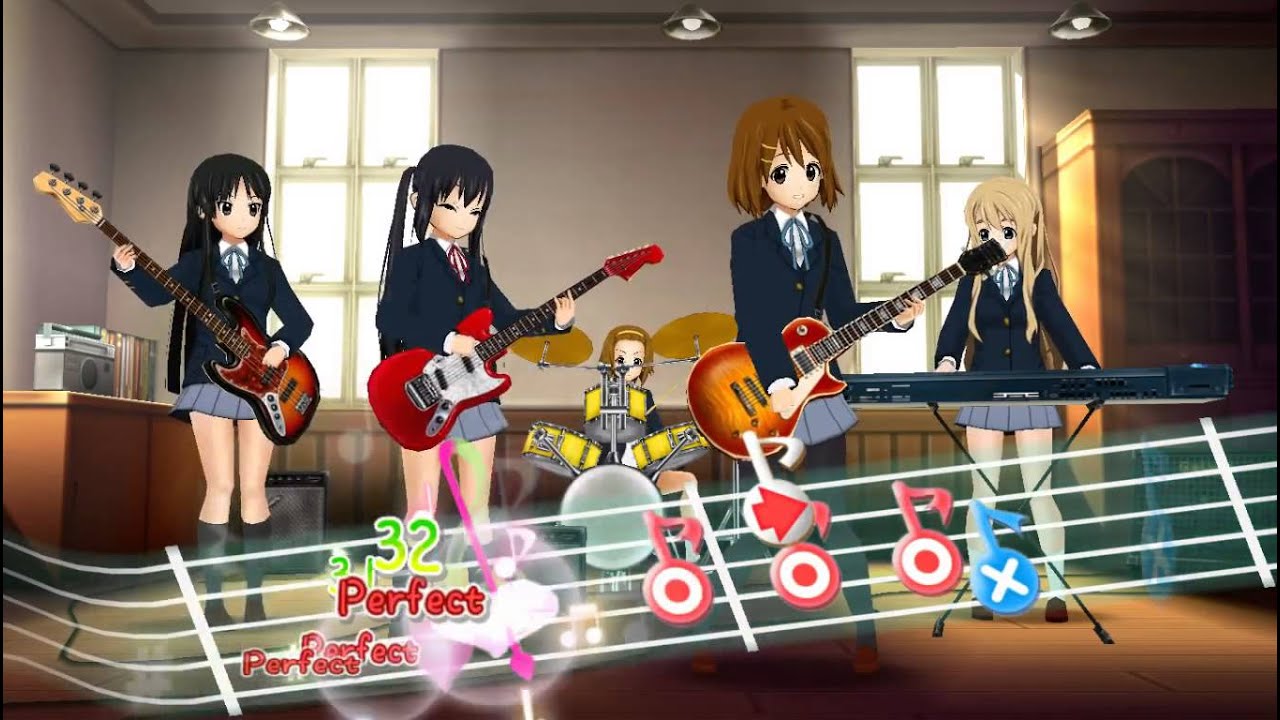 PPSSPP - K-ON!: Houkago Live!! HD Ver. *Cagayake Girls!*