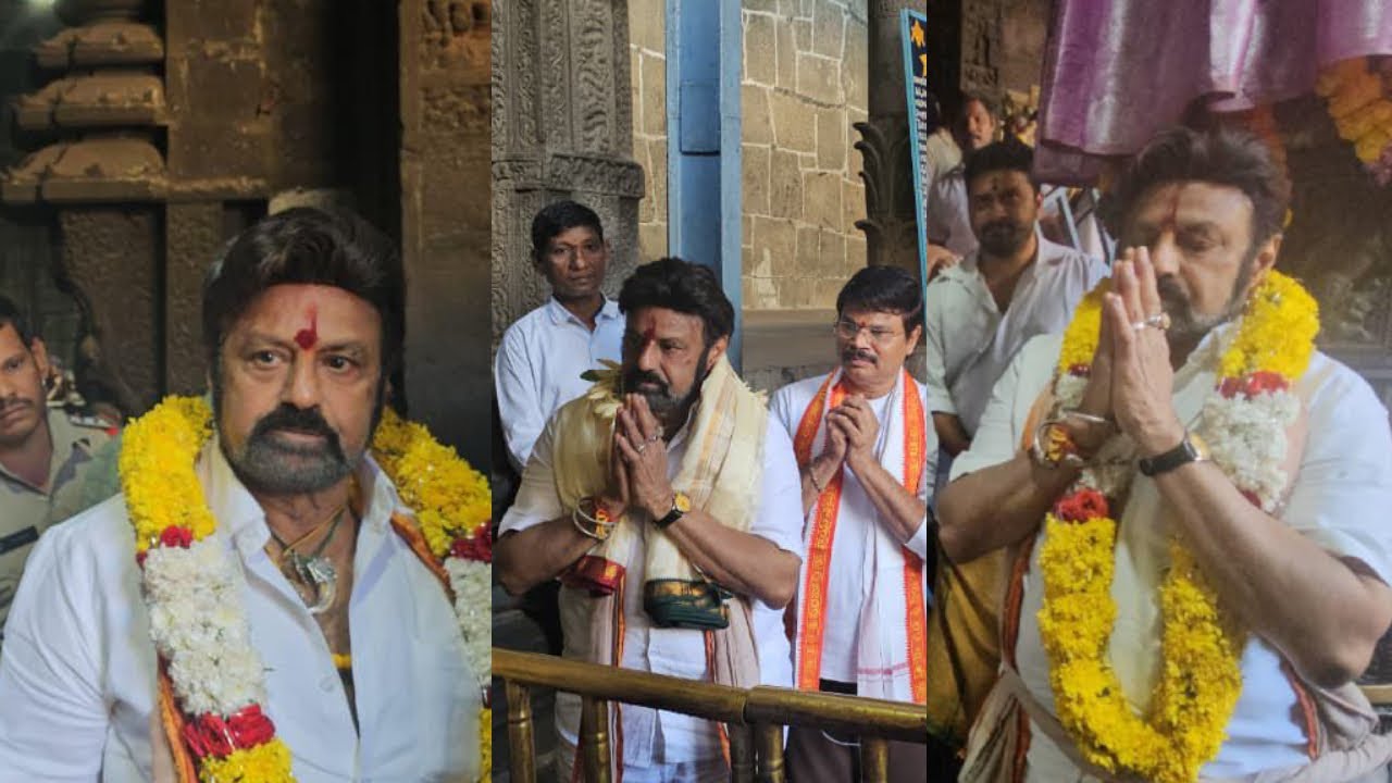 Nandamuri Balakrishna director Boyapati Srinu,  visited Simhachalam Temple #Akhanda| Filmyfocus.com