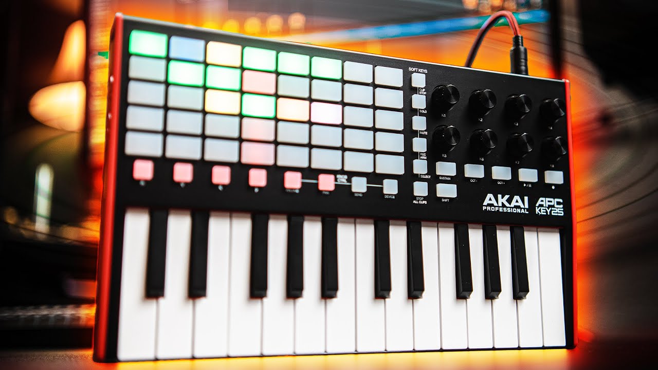 Najlepszy budżetowy kontroler do Abletona? Recenzja AKAI APC Key 25 mk2 // W por&oacute;wnaniu z MPK Min...