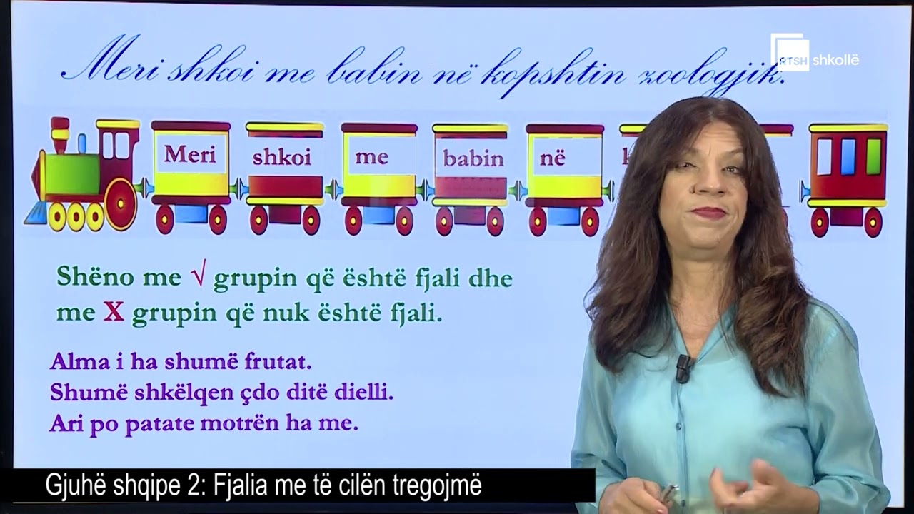Fjalia me të cilën tregojmë | Gjuhë shqipe 2