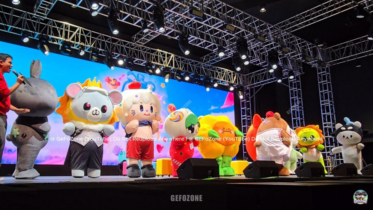 20251006 MASCOT PARADE บนเวทีป่วนจัดเลย 🤣มีคู่จิ้นคู่ใหม่ 😆ซังซังงอน 🤭 #GMMTVFANIVAL #mascotparade