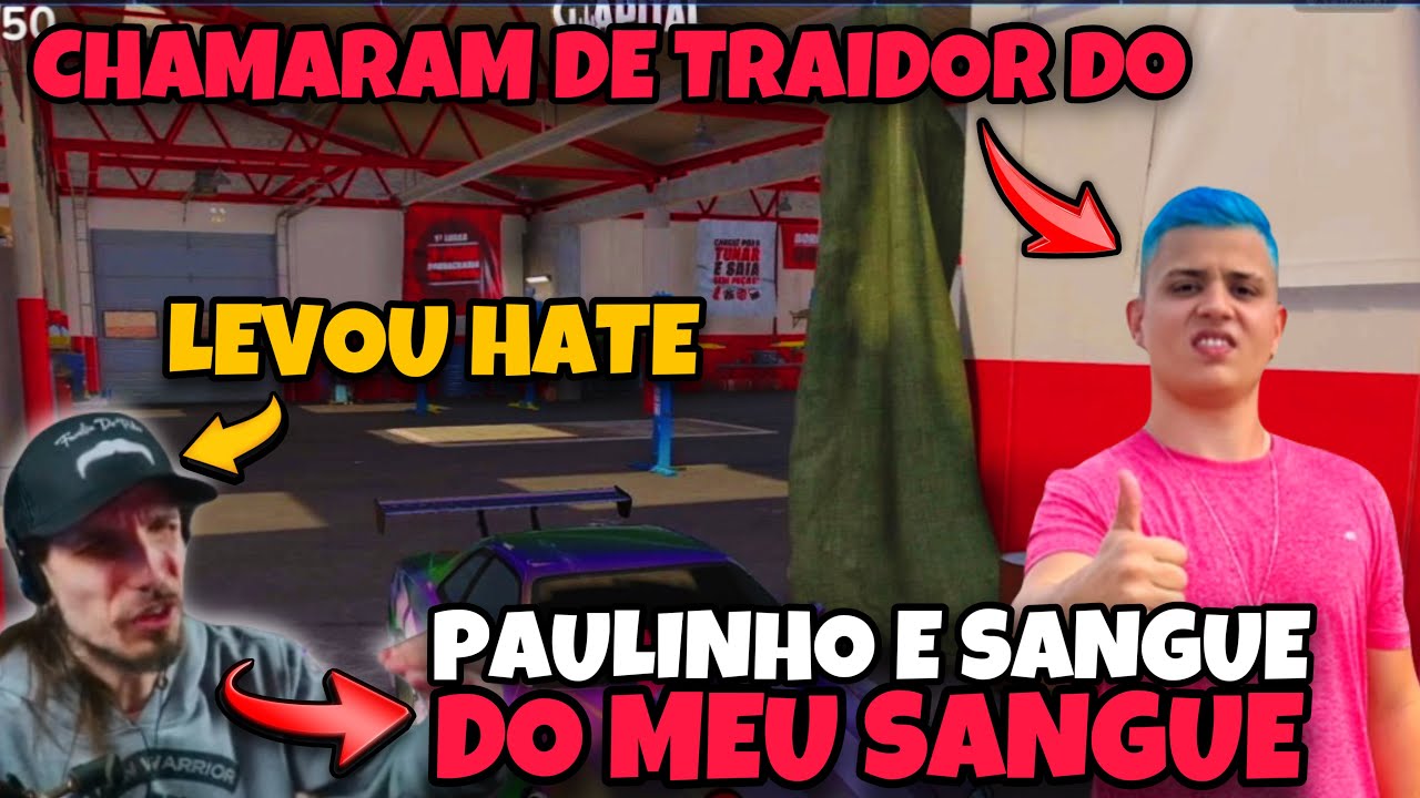 PODEROSO BAGUAL RESPONDEU OS HATE QUE TAVA LEVANDO DOS ENZOS DO PAULINHO O LOKO