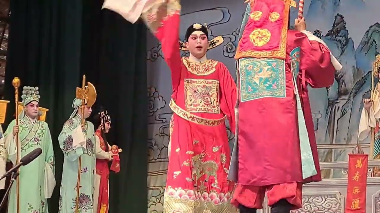 2O25榕樹灣天后誕🙏天姬送子         😃黄成彬 廖國森精彩演出👏👏👏