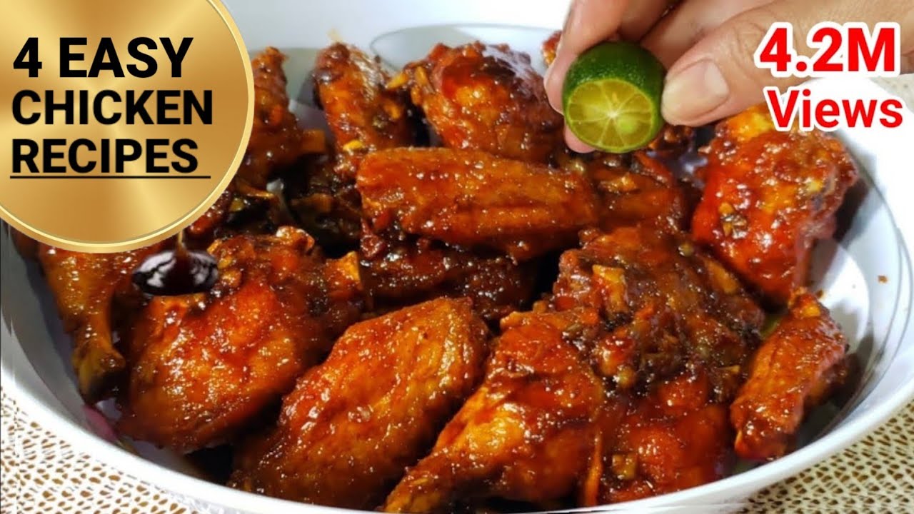 4 Mouthwatering Chicken Recipe To Impress Your Guests!😲 Chicken Recipe With a Twist!