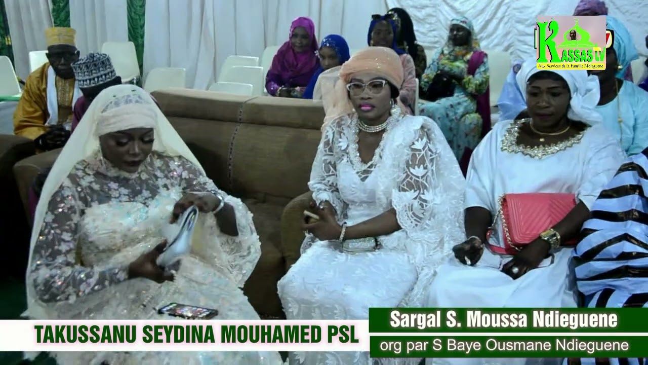 S Mounirou Moussa Ndieguene lors du  Takusanu Seydina Mouhamed Org par S Baye Ousmane Ndiegene edi