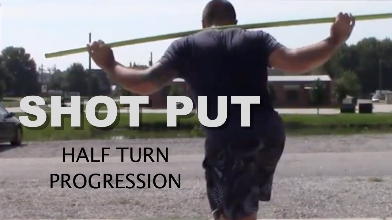 SHOT PUT | Half Turn Drill Progression