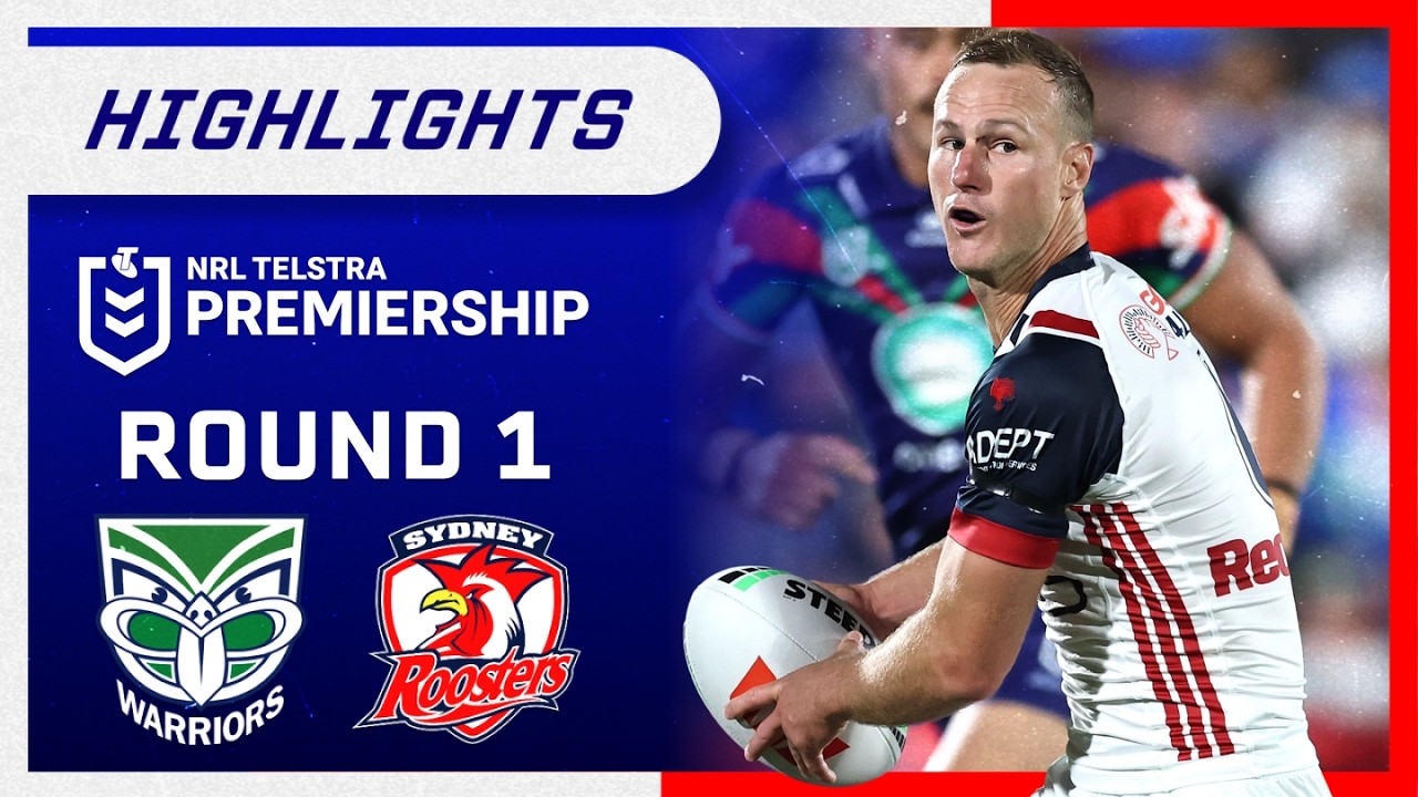 NRL Highlights: Warriors v Roosters - Round 1 | NRL on Nine