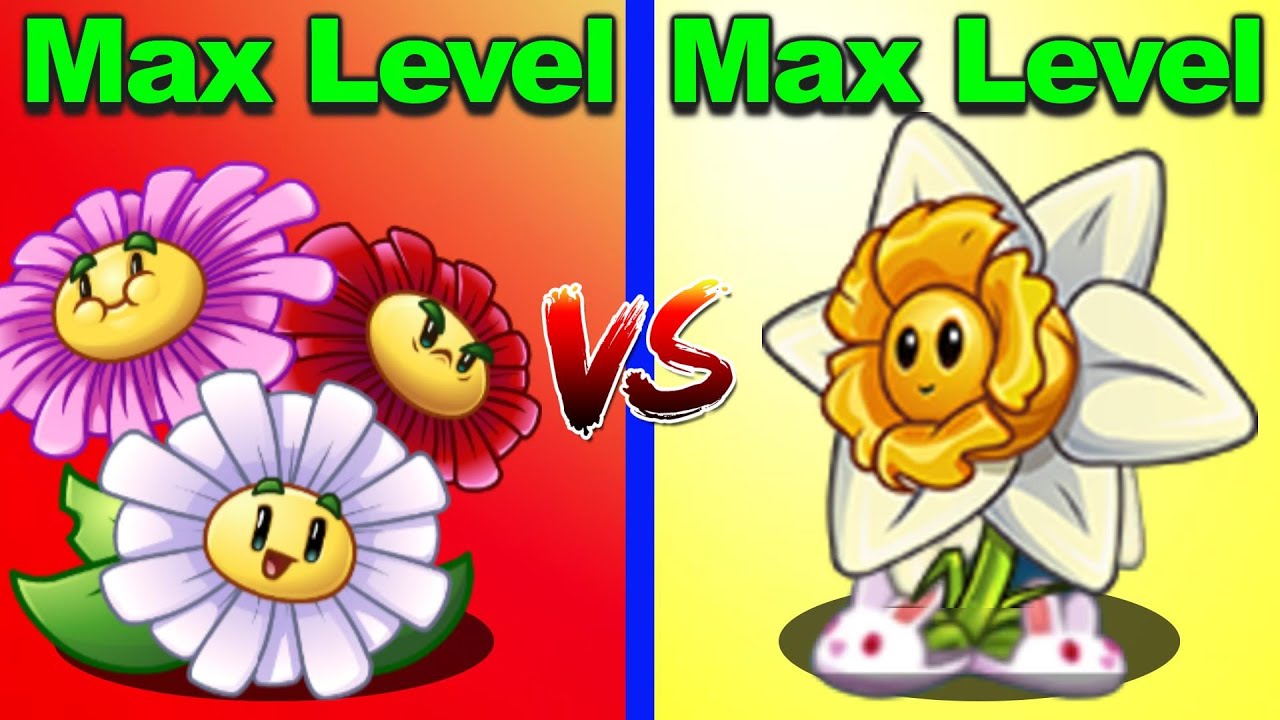 PvZ 2 | DAZEY CHAIN vs DRAFTODIL | Who Will Win? Max Level Plant!