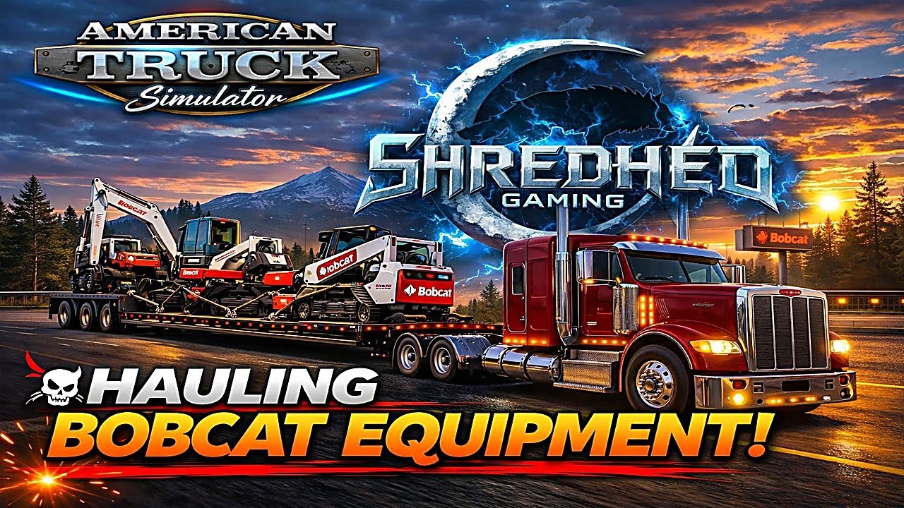 Hauling Bobcat equipment in ATS -LIVE-