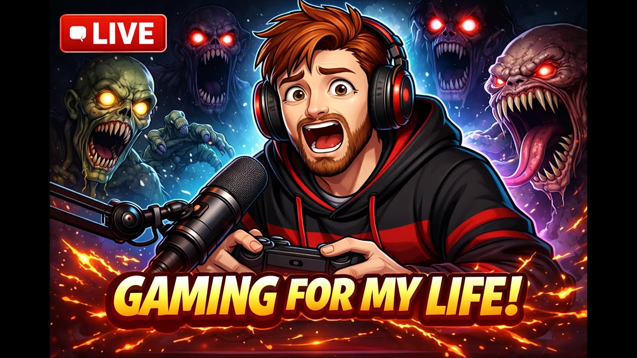GAMINGFOR MY LIFE! - LIVE STREAMING BLIND MODE