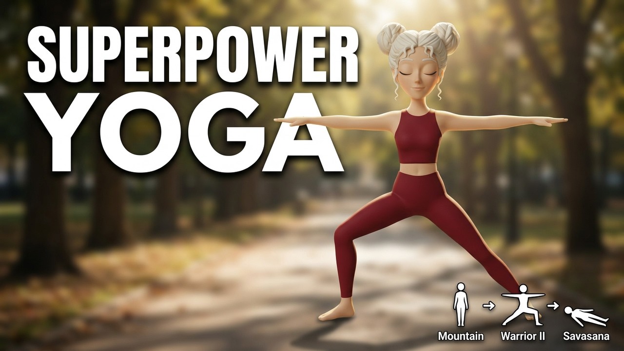 10-minutes  Kids Yoga for Motivation and Positive 