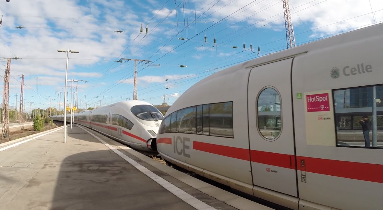 Essen Hbf / Essen Central Station - High Speed Trains - 14.10.2014
