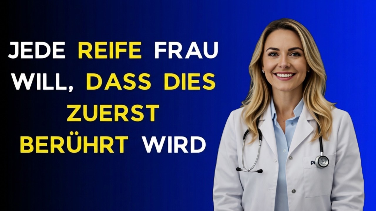 Jede reife Frau möchte, dass dies zuerst berührt wird – aber Männer wissen es nicht.
