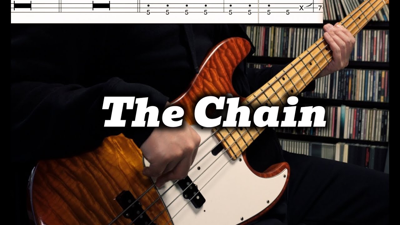 Fleetwood Mac - The Chain (Bass Cover) TABS in Video