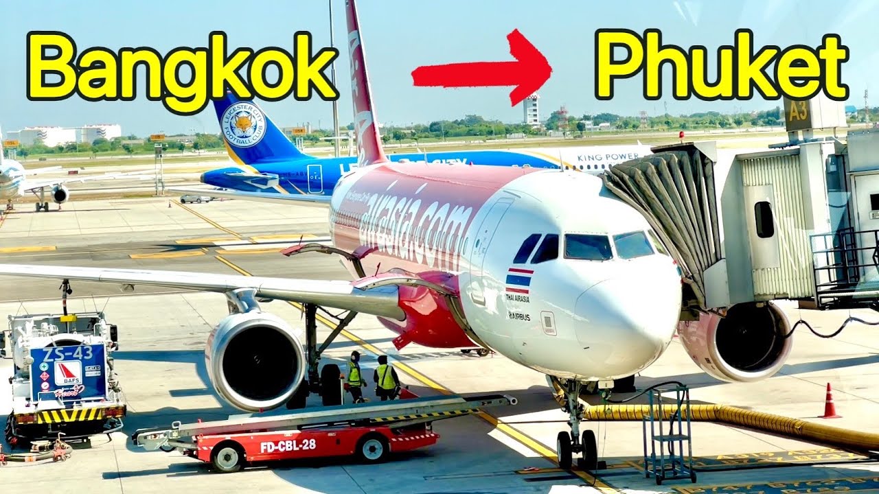 Bangkok to Phuket FD4112 Thai AirAsia A320