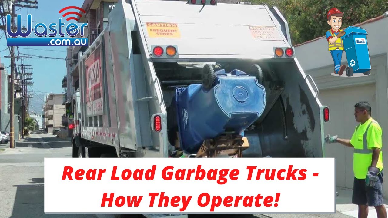 Rear Load Garbage Trucks 🚛- Rear Load Bin Trucks