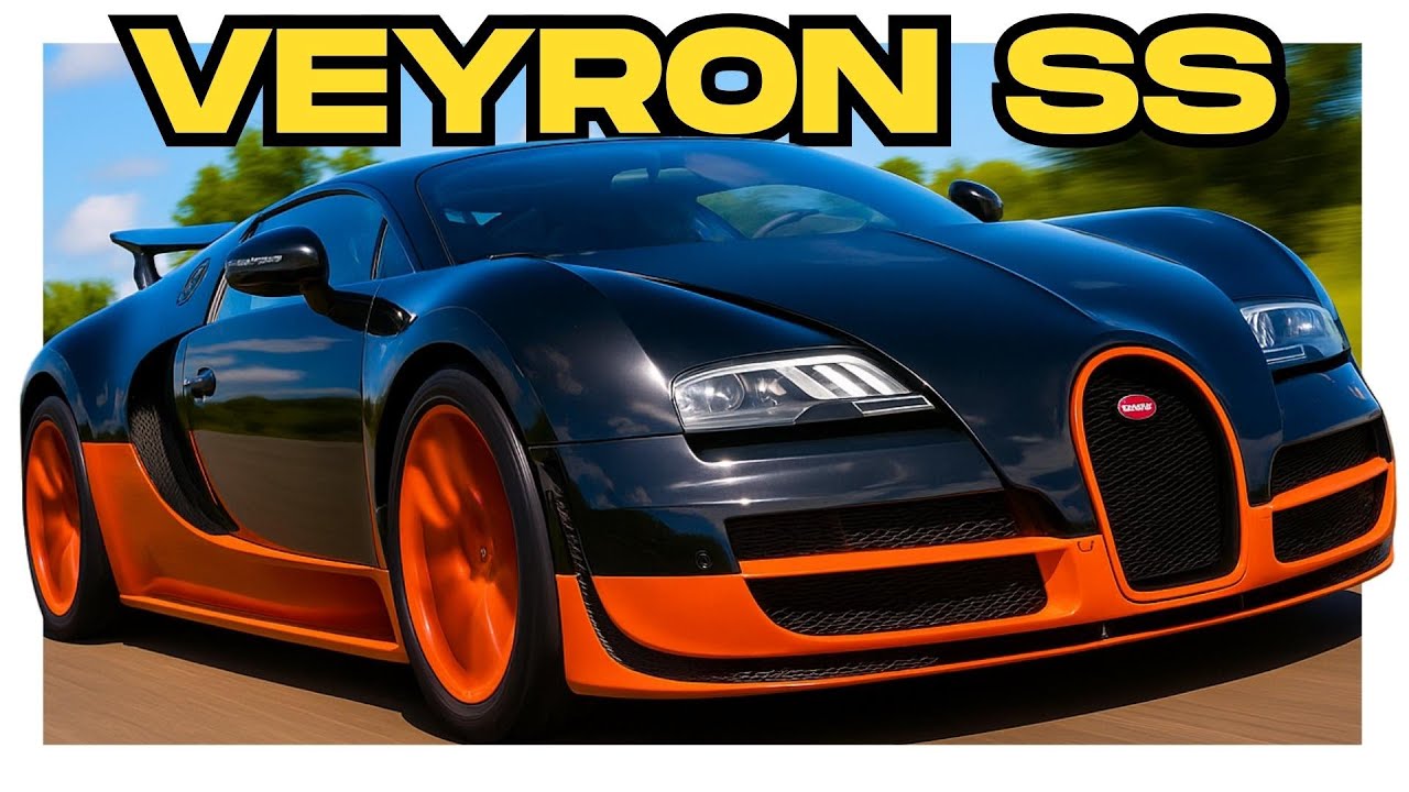 Esto es lo que pasa cuando llevas un Veyron SS a la Goliath 😮‍💨