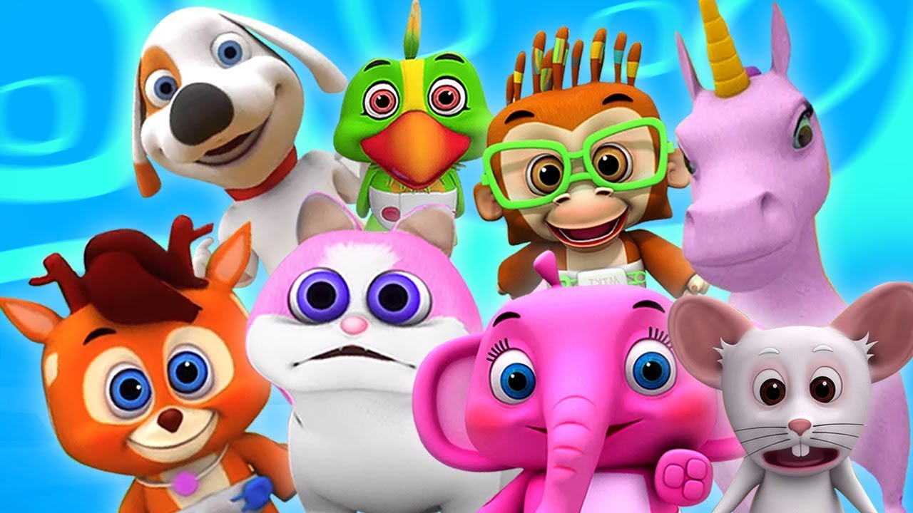 ti i sengen | telle sang | sanger på norsk | Ten In the Bed | Kids Tv Norsk | Barnesanger på Norsk