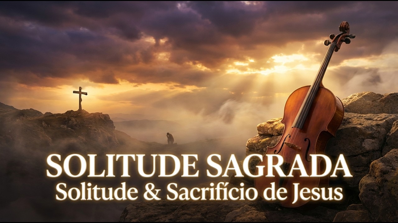 Solitude Sagrada | Solitude & Sacrifício de Jesus | Adoração Instrumental  Música da Alma 84 minutos