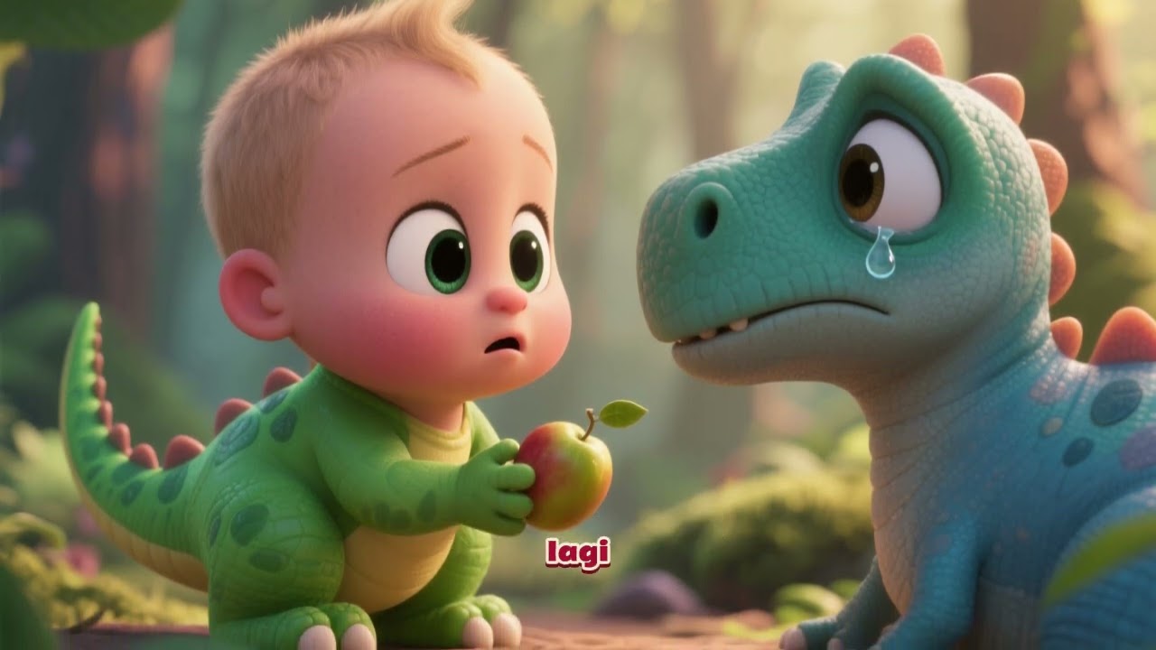 Dongeng Anak Edukatif | 🦕 Menolong Dinosaurus yang Sedih | Laz Media