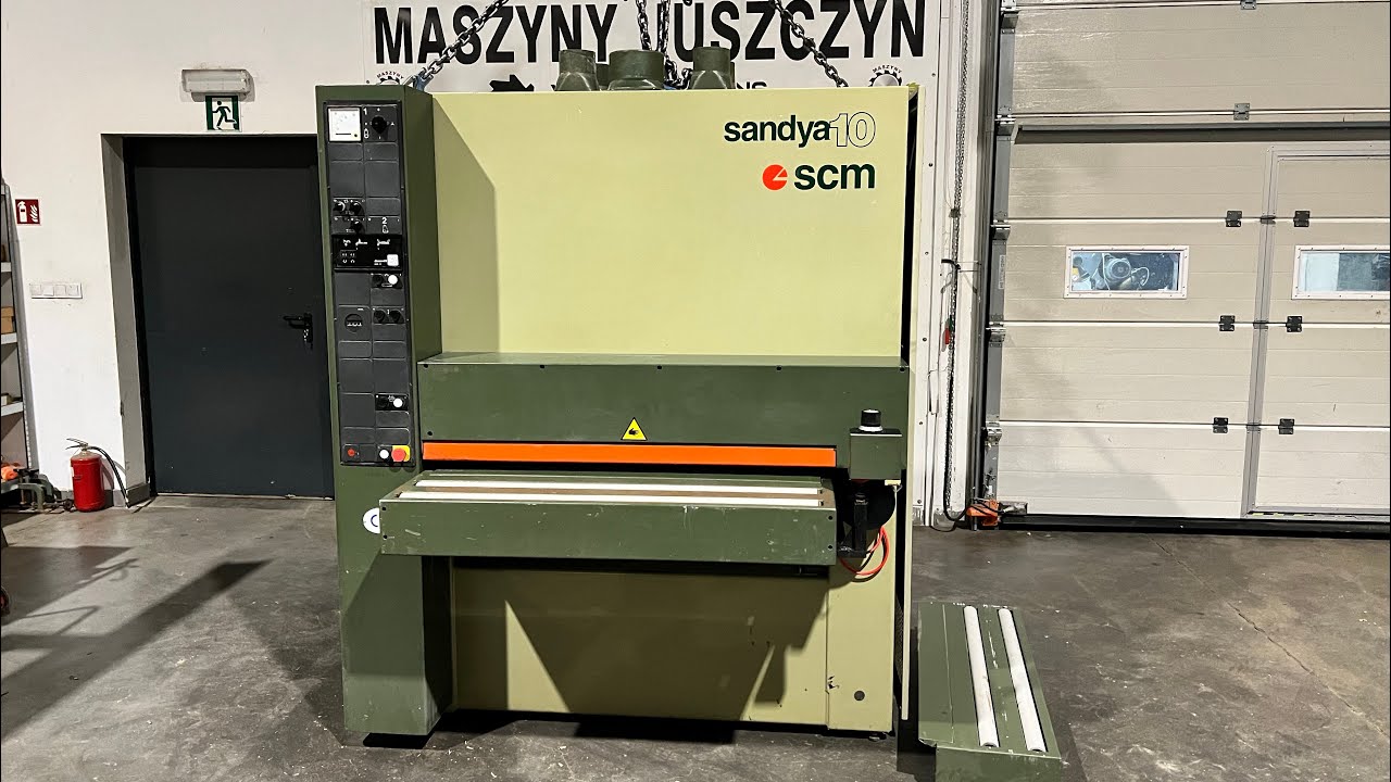 Szlifierka szerokotaśmowa SCM Sandya 10