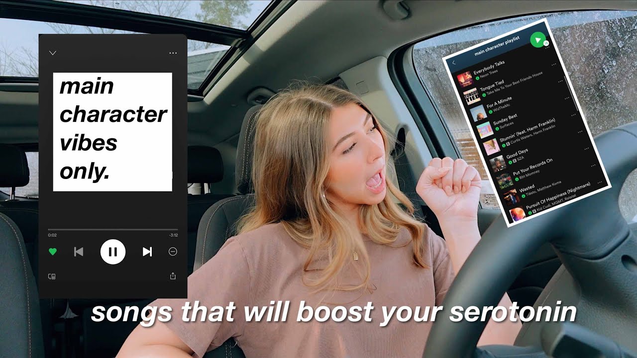 DRIVE WITH ME PLAYLIST VIDEO! my ~main character~ playlist
