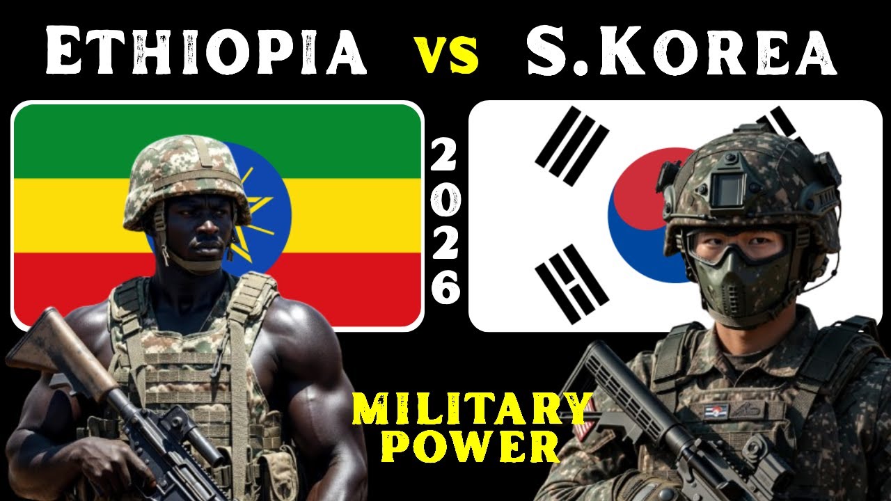 Superpower Showdown: South Korea Vs Ethiopia in Military & Economy