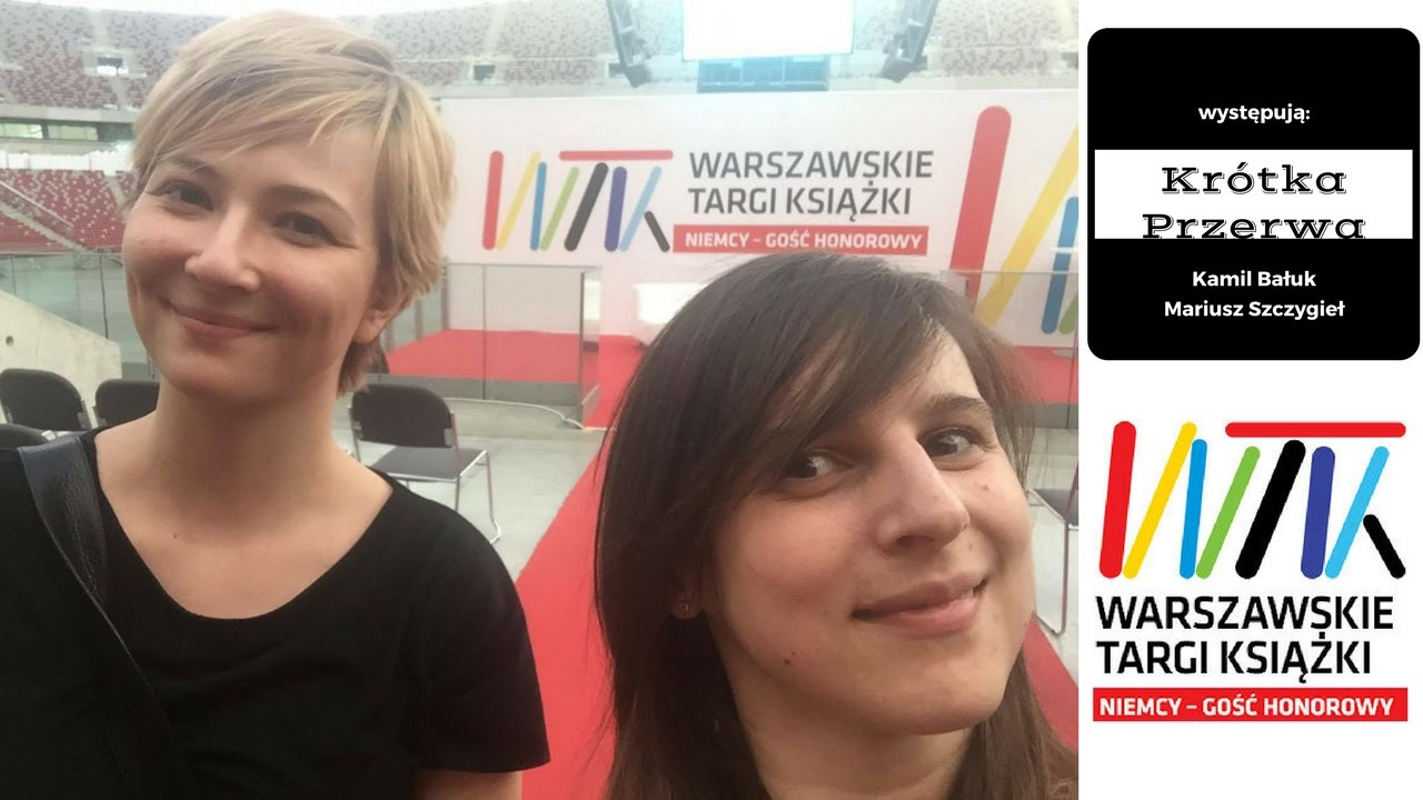 WTK 2017 Warszawskie Targi Książki. Gościnnie: Mariusz Szczygieł i Kamil Bałuk | #Vlog 3