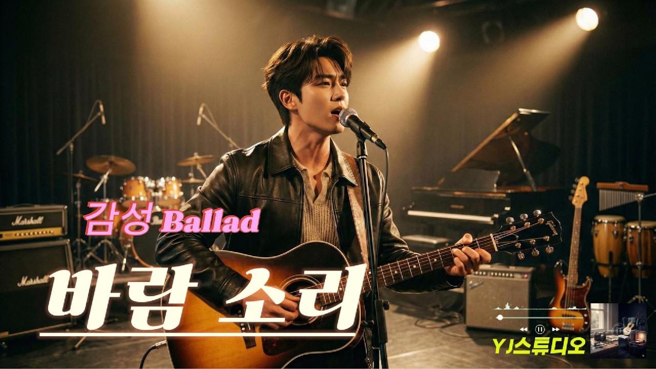 감성 팝 발라드 🎵 바람 소리 🎸 The sound of the wind kpop 🎧 Emotional Pop Ballad