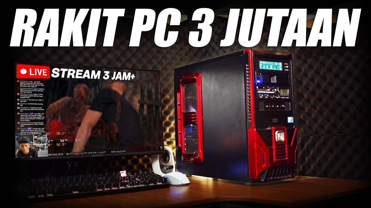 Rakit PC 3 Jutaan RETRO GAMING A3