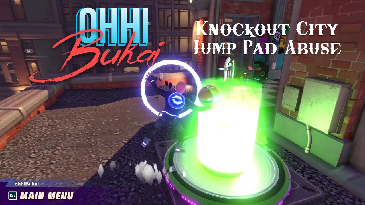 KnockOut City! - Easy Tech Tips & Tricks- Jump Pad Animation/End Lag Cancel