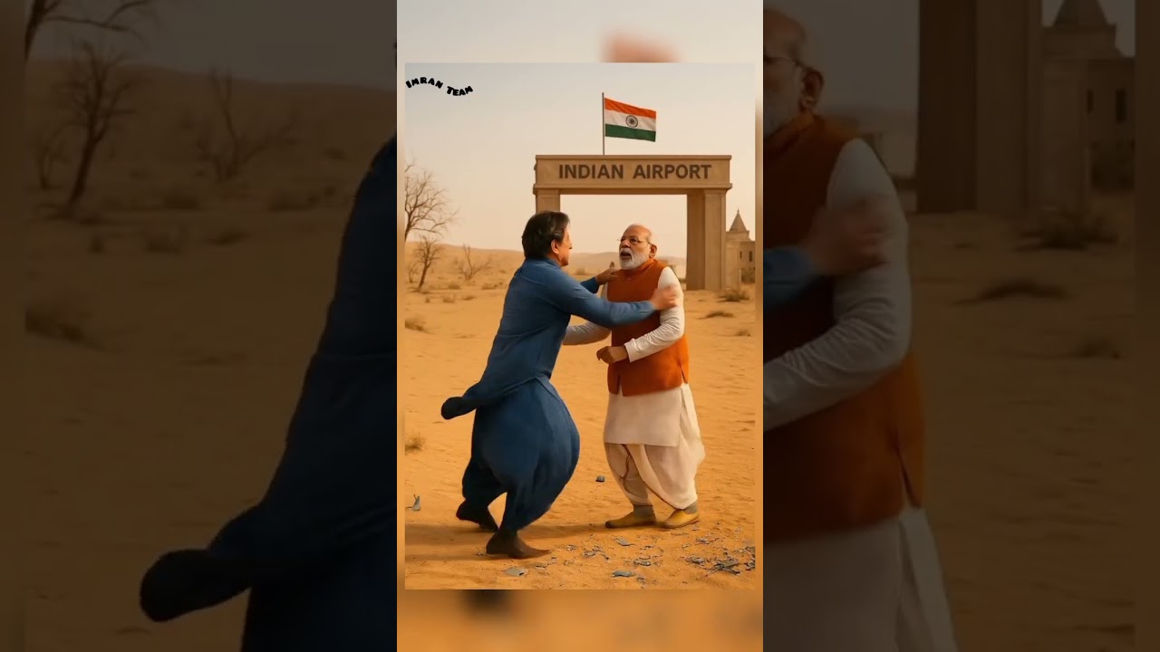 Imran Khan vs Modi: Airport Showdown😂#funny #comedy #memes #viral #lol #trending