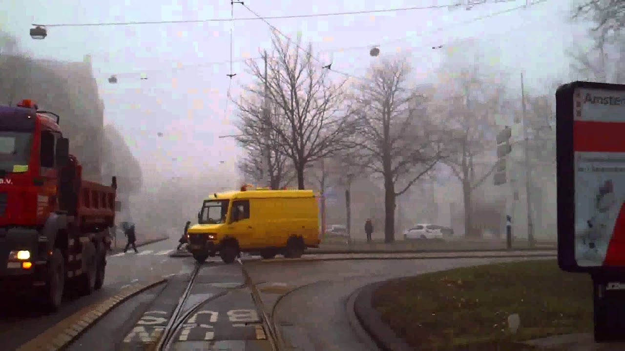 GVB Amsterdam Tramlijn 9 Achteruitrit Centraal Station - Diemen Sniep