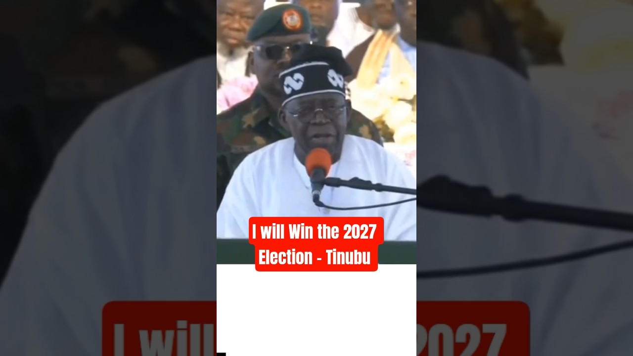 I will win the 2027 election for my 2nd Term - Tinubu #nigeria #tinubu #buhari #awujale