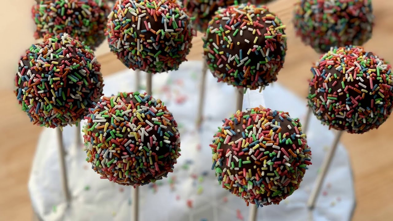 Çikolatalı Cake Pop / kekpop