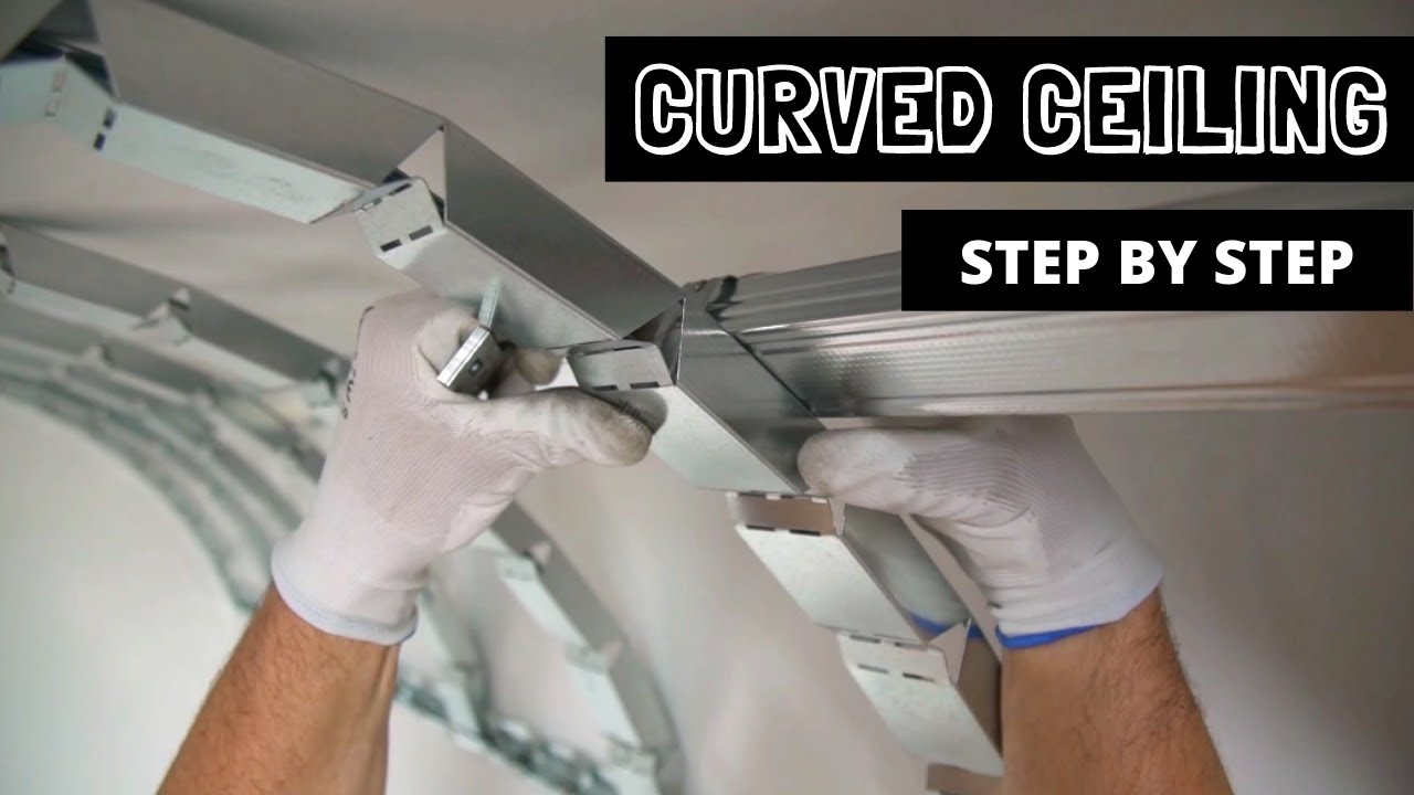 I PROFILI - Curved Plasterboard Ceiling Step by Step