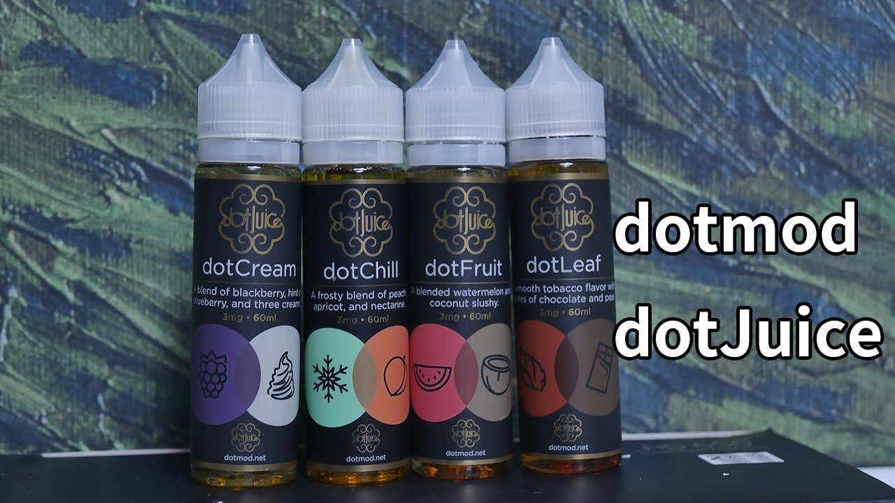닷모드의 전자담배 액상 닷쥬스 dotmod dotJuice