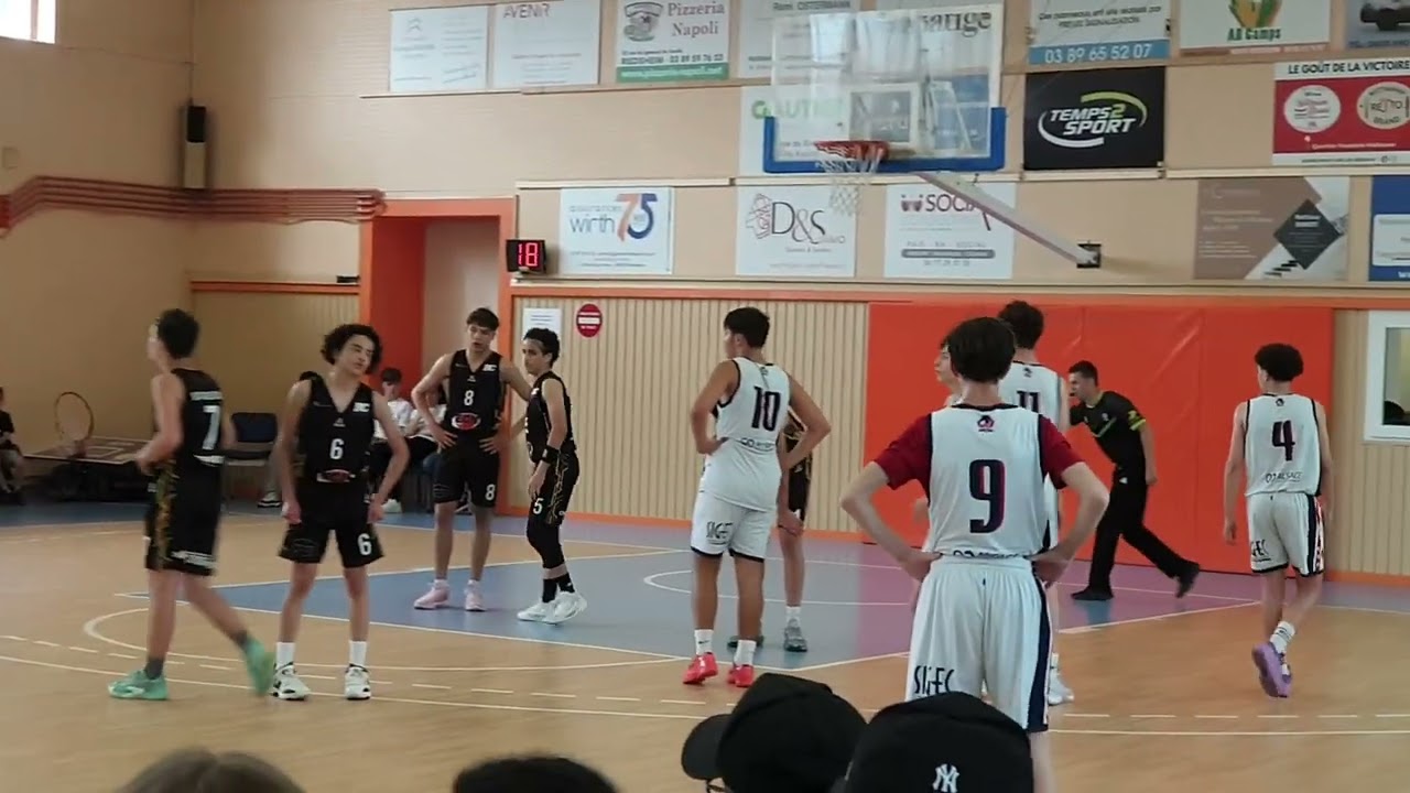 Finale de la coupe U15 Kingersheim vs MPBA QT3