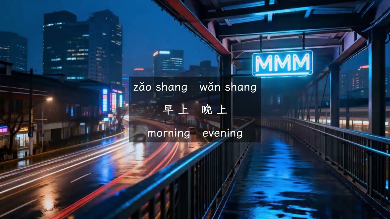 Vocabulary · HSK 2 — Everyday Mandarin — Time & Daily Routine
