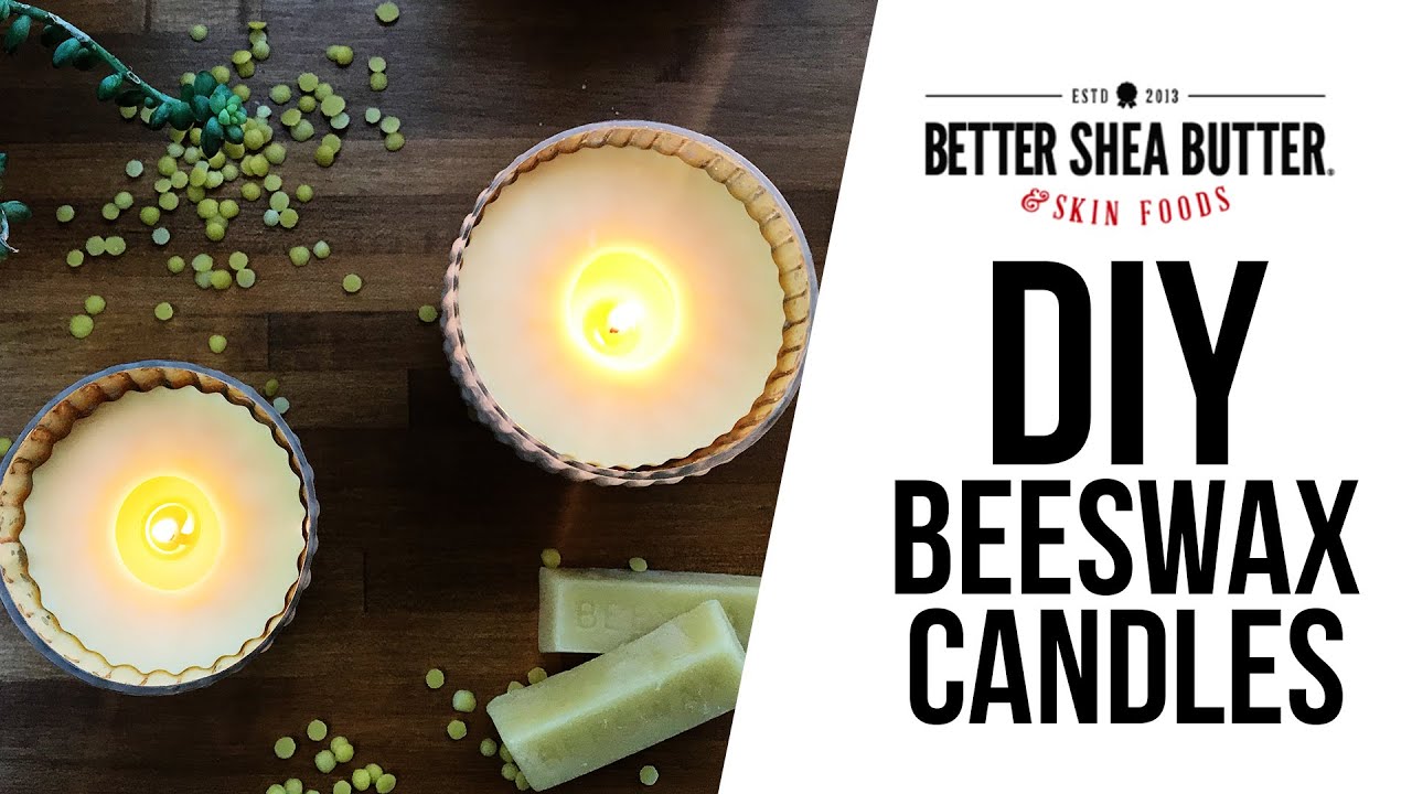 DIY Beeswax + Coconut Oil Candles | Easy Tutorial - Toxin-Free