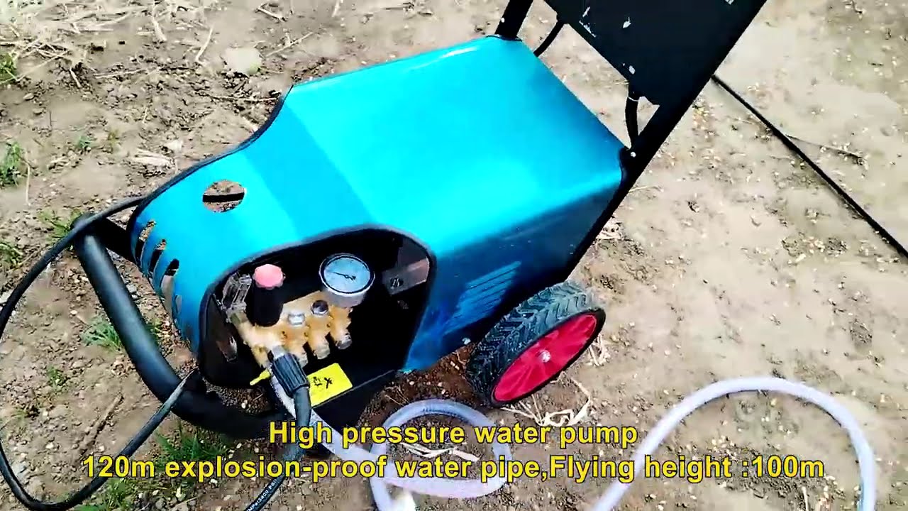 High Pressure Cleaning Drone