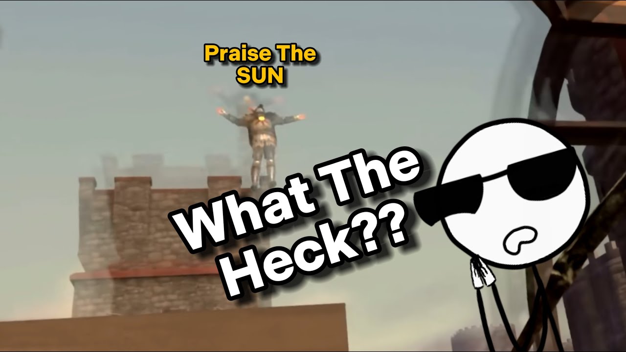 Я отреагировал на анимацию итальянского мема DARK SOULS...
