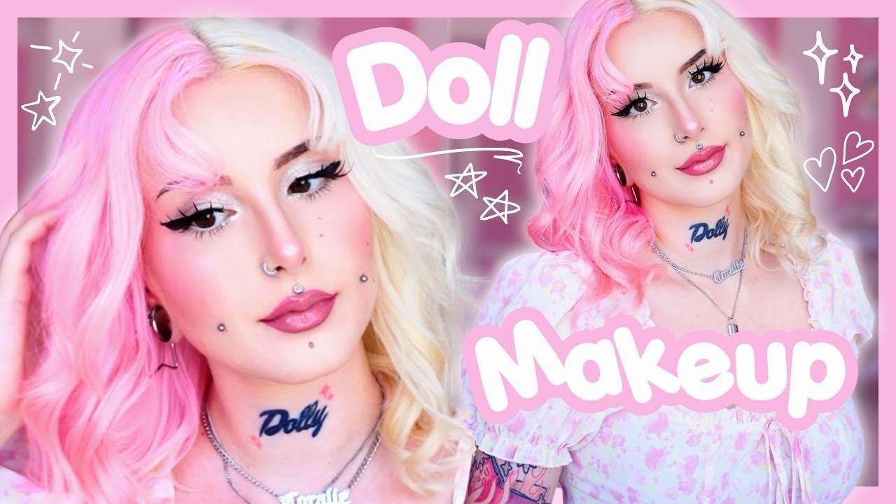 ⋆˚࿔ simple doll makeup détaillé 𝜗𝜚˚⋆