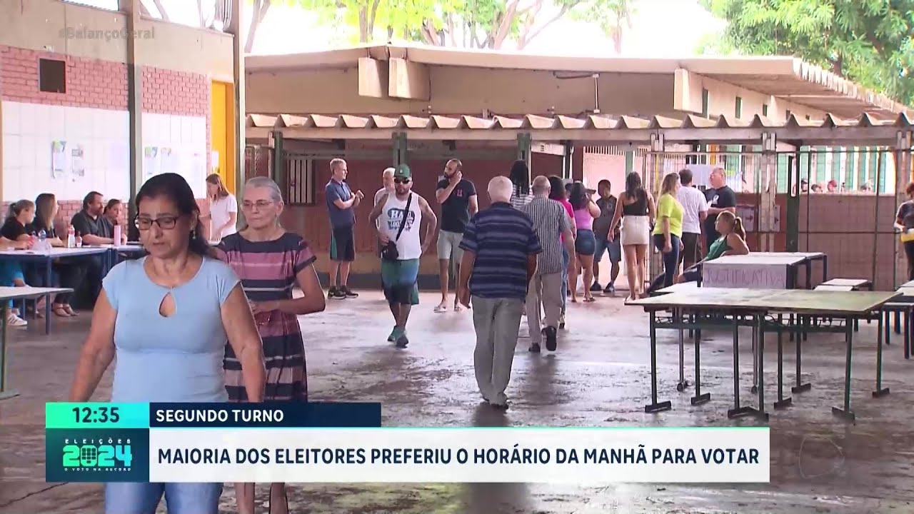 Elei&ccedil;&otilde;es 2024: eleitores escolhem manh&atilde; para votar em Ribeir&atilde;o Preto
