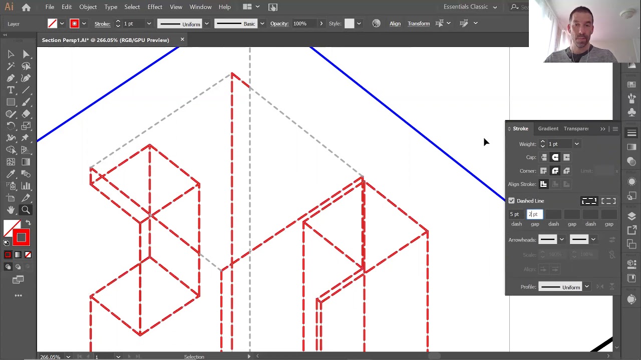 Слои Illustrator из Make2d Rhino