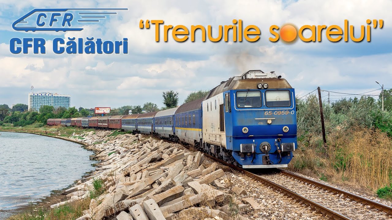 Trenuri estivale pe litoralul romanesc - August 2014