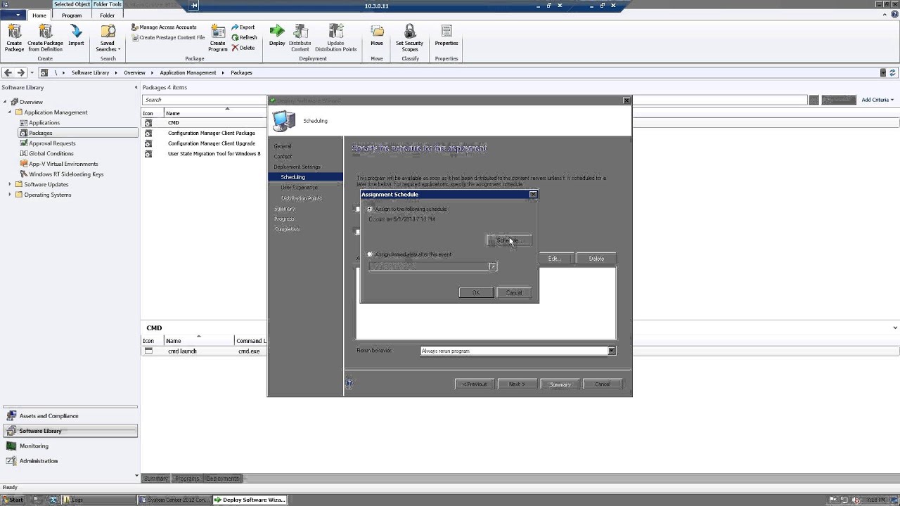 Установка программ (пакетов) при помощи SCCM 2012 SP1