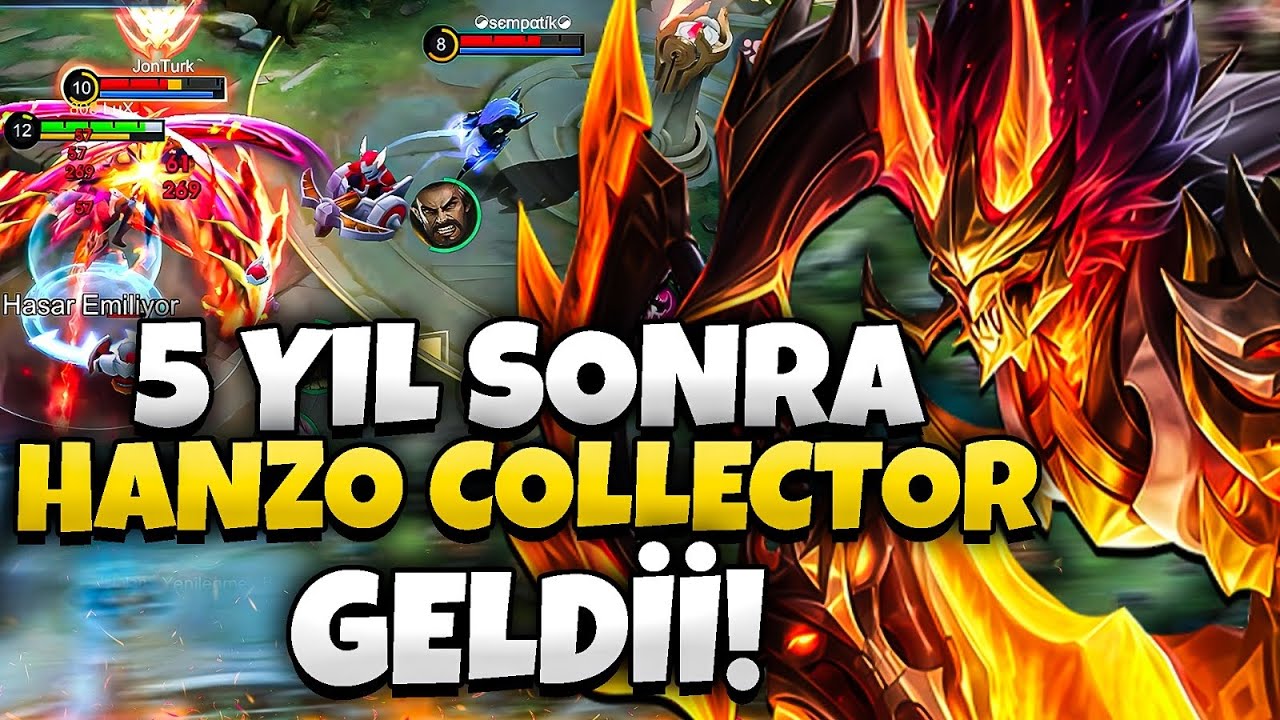 5 YIL SONRA HANZOYA COLLECTOR KOSTÜM GELDİİ! - KAYBEDECEKSİN DEDİ PİŞMAN ETTİM! - Mobile Legends